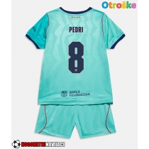 Otroške Nogometnih dresov Barcelona Pedri Gonzalez #8 Tretji 2026-27 Kratki rokavi (+ hlače)